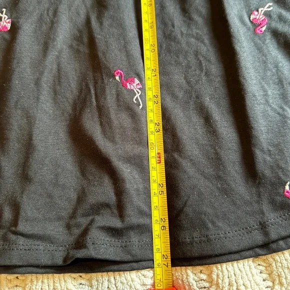 Vintage America Black Cherry Print Women's Top size XXL - Picture 7 of 9